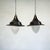 Industrial Enamelled Steel and Acrylic Glass Pendant Lights by D.W. Windsor, 1980s, Set of 2 For Sale - Image 10 of 10