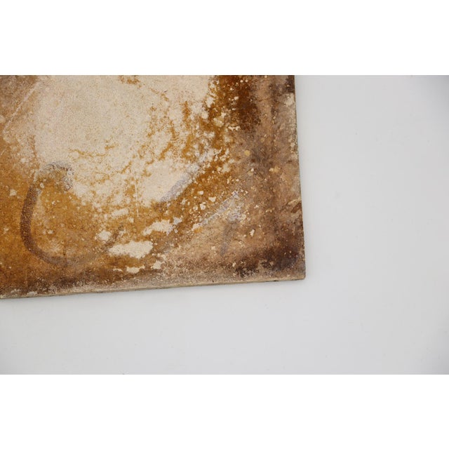 19th Century Tile Depicting a Boy With a Stick, Portuguese Baroque For Sale - Image 11 of 11