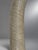 Mid-Century Modern Karl Springer Style Arched Tessellated Stone & Rattan Mirror, American, 1980s For Sale - Image 3 of 9