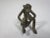 Vintage African Bronze Monkey Figurines- a Pair For Sale - Image 9 of 12
