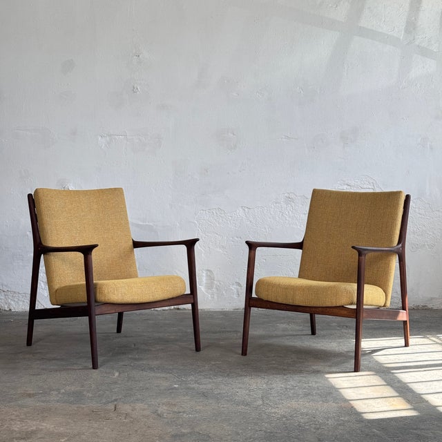 Wood Mid-Century Danish Armchair, 1960, Set of 2 For Sale - Image 7 of 16