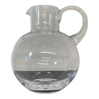 Tiffany & Co Refresher Glass Pitcher For Sale
