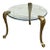 1970s Brass Glit Side Table in the Style of p.e. Guerin For Sale