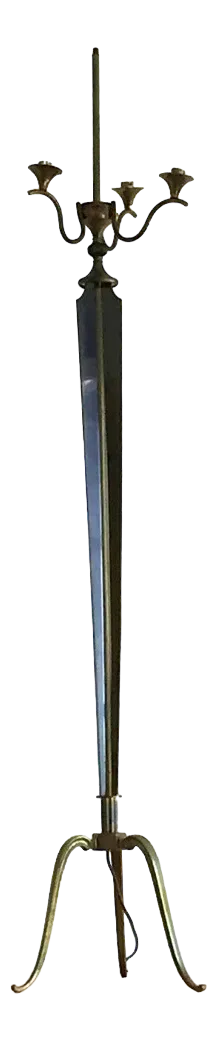 Neoclassical Floor Lamp, 1940s