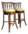 Vintage Boho Bent Rattan Bar Stools - A Pair For Sale