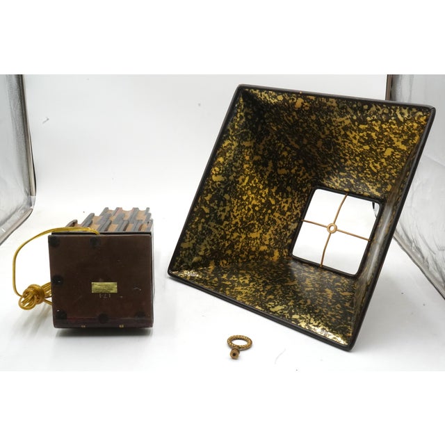 1980s Maitland Smith Leather Faux Books Lamp For Sale - Image 11 of 12