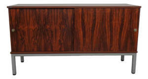 Small Laminated Sideboard in Rosewood Finish from Waiko, Germany, 1970s