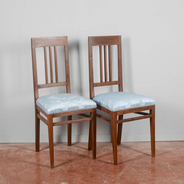 Liberty Chairs in Wood, Set of 2 For Sale - Image 6 of 9