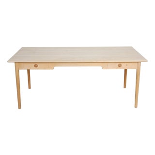 PP312 Desk in Ash by Hans J. Wegner, 1990s For Sale