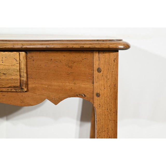Louis XV Style Desk in Walnut and Cherry, Early 19th Century For Sale - Image 15 of 18
