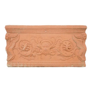 Mid 20th Century Reclaimed Italian Style Stone Garden Planter For Sale