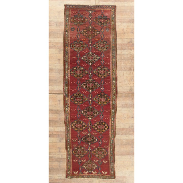 Late 19th Century Caucasian Karabagh Rug, 04'07 X 14'07 For Sale - Image 10 of 10