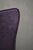 Vintage Scandinavian Modern Oak and Purple Fabric High Back Wing Chair, 1950s For Sale - Image 11 of 18