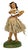 Mid 20th Century Ceramic "Aloha" Hawaiian Dancing Hula Girl Bobble Doll For Sale In Los Angeles - Image 6 of 9