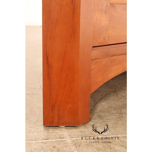 Stickley Mission Collection Cherry Corner Cabinet For Sale - Image 17 of 18