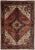 Textile 1960s Vintage Persian Heriz Red Handmade All-Over Medallion Wool Rug For Sale - Image 7 of 7