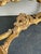 Gold Antique Giltwood Rococo Style Console Marble Top Table For Sale - Image 8 of 18