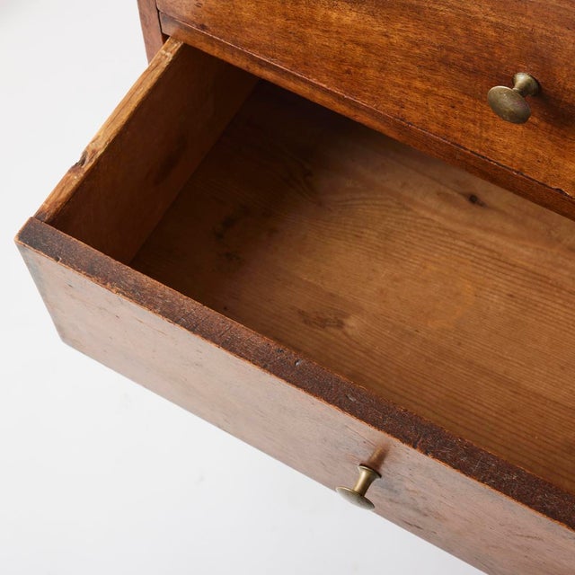 Wood Antique French Walnut Cabinet, 19th Century For Sale - Image 7 of 11