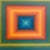 Abstract Vintage Geometric Abstract Painting, Signed "LaFollette" For Sale - Image 3 of 6