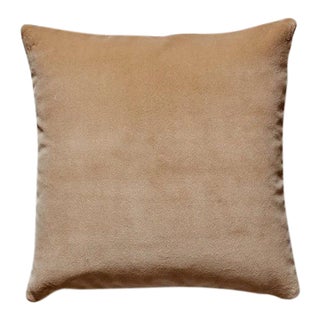 The House of Scalamandré Torino Velvet Pillow, Doe For Sale