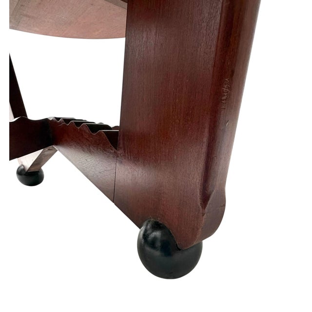 Art Deco Coffee Table in American Walnut by Max Coini, 1920s For Sale - Image 9 of 13