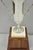 Vintage 1970s Art Deco Silver Metal Marble & Wood Figural Golf Trophy Award Cup For Sale - Image 15 of 17