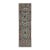 Blue Gray Persian-Style Floral Wool Runner Rug, Natural Dyes, 2'9" X 9'7" For Sale