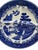 Vintage Shenago Blue Willow China Divided Ceramic Plate For Sale - Image 11 of 12