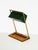 Large Table Lamp with Brass Frame, Teak Base, and Green Lampshade from Temde, 1960s For Sale - Image 14 of 18