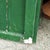 Wood Rounded Double-Leaf Door in Green Painted Fir For Sale - Image 7 of 18