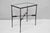 Industrial Late 20th Century Industrial Modern Giacometti Style Wrought Iron Side Table by Pottery Barn For Sale - Image 3 of 17