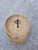Wood Large Fountain Fruit Bowl with Straw Baskets, Italy, 1970s For Sale - Image 7 of 9