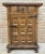 20th Century Spanish Carved Walnut Cabinet, 1940s For Sale - Image 11 of 11