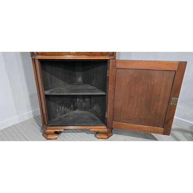 Inlaid Mahogany Cabinet, 1900s For Sale - Image 14 of 15