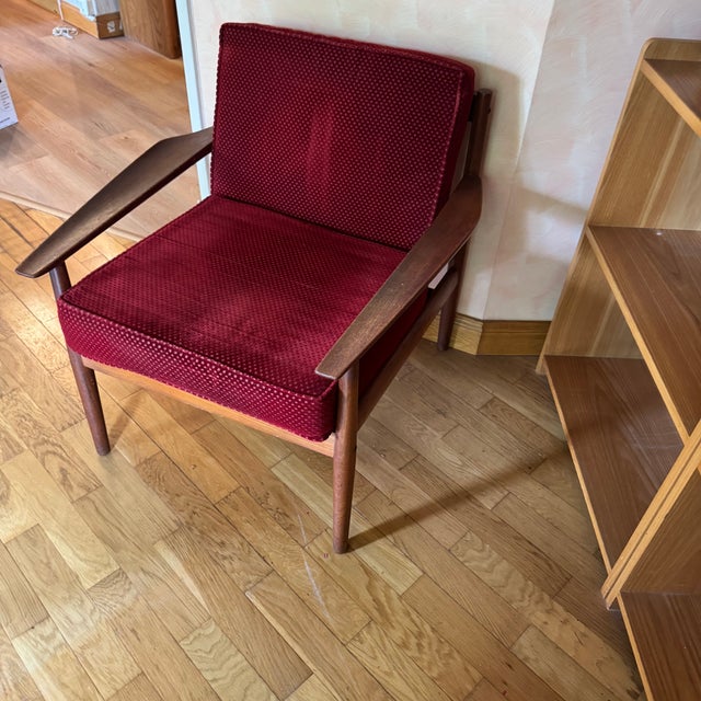 Wood Mid-Century Modern Teak Seating Group by Arne Vodder for Glostrup, 1960s, Set of 3 For Sale - Image 7 of 18