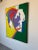 1960s Large Vintage Helen Stein Colorful Expressionist Abstract Acrylic on Canvas Painting – Signed For Sale - Image 5 of 12