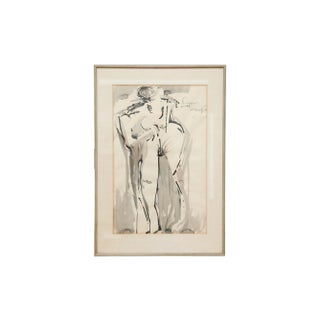 1961 'Standing Nude' by Elliott Barowitz For Sale