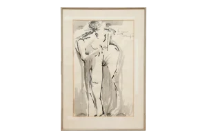 1961 'Standing Nude' by Elliott Barowitz