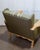 Pair of Attributed to Henning Kjærnulf Danish Oak Lounge Chairs With Ottoman, C. 1960s For Sale - Image 11 of 18