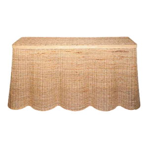 Scalloped Console Table, 60"