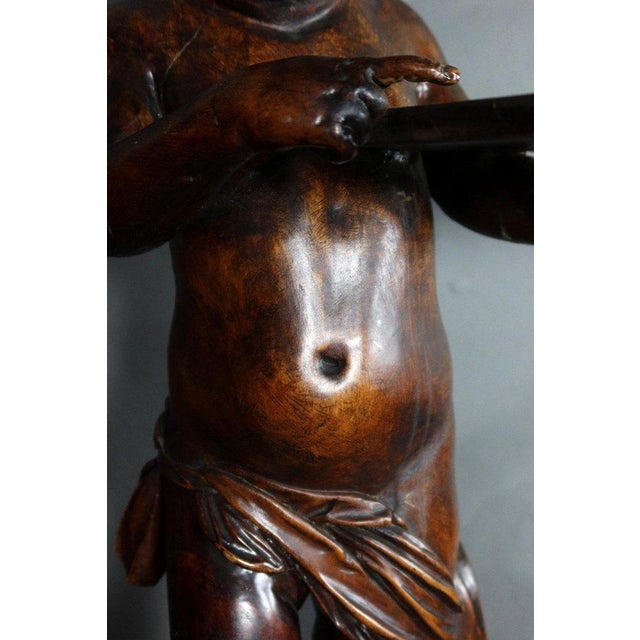 19th Century Child Servant Sculpture For Sale - Image 3 of 8
