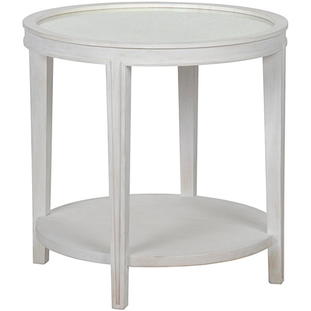 Not Yet Made - Made To Order NOIR Imperial Side Table in White Wash For Sale - Image 5 of 5