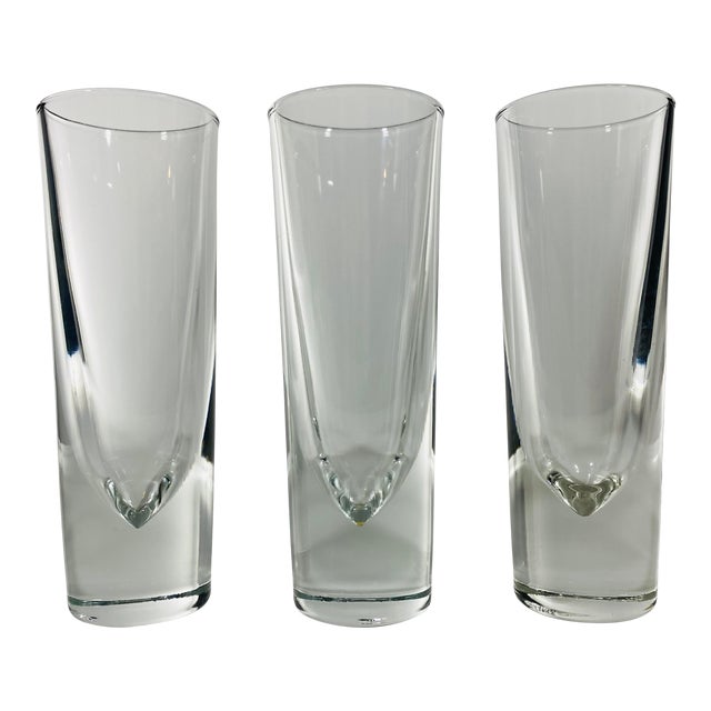 1950s Italian Gumps Crystal Brunch Bullet Bottom Highball