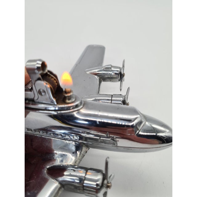 Japanese Airplane Lighter, 1960s For Sale - Image 10 of 14
