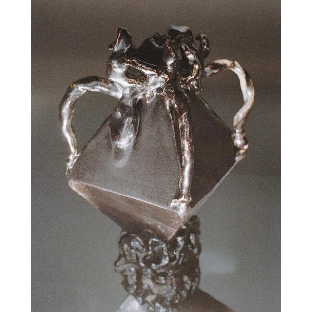 Here My Soul Sculpture in Glazed Ceramic by Lucile Rebeirot For Sale - Image 6 of 8