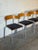Oak Stacking Chairs Set of 4 Mid-Century Modern 1970s For Sale In Los Angeles - Image 6 of 13