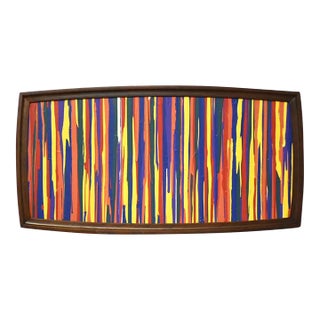 Original Abstract Colorful Fluid Painting by Chae Flux For Sale