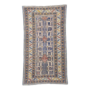 Fine Antique Shirvan Wool Rug 3'8" X 6’10”