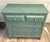 English Antique 2-Over-3 Chest of Drawers Painted in Cameroon Green For Sale - Image 3 of 12