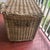 Extra Large 19th Century French Willow Trunk For Sale - Image 4 of 12